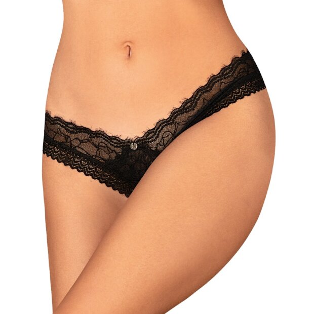 Obsessive Panty Schwarz XS/S - XL/XXL