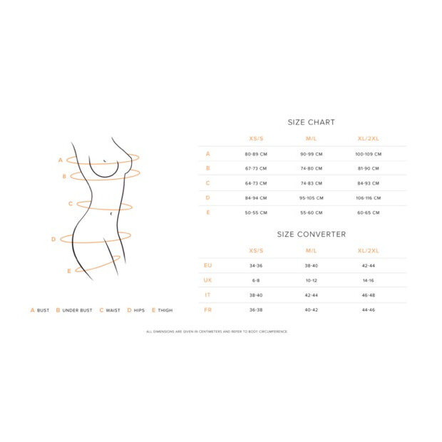 Obsessive Nutris babydoll & thong Black XS/S - XL/XXL