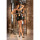 Beauty Night Fashion Eclipse dress & thong black S/M - XXL/3XL