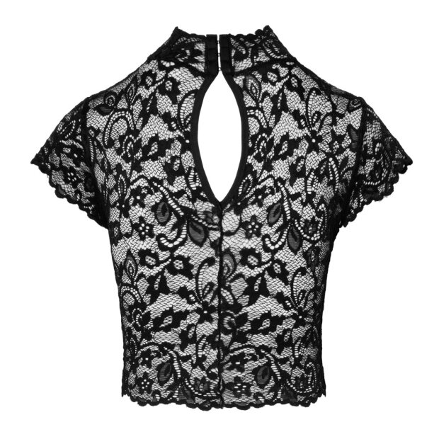 Noir Top Spitze S - XL