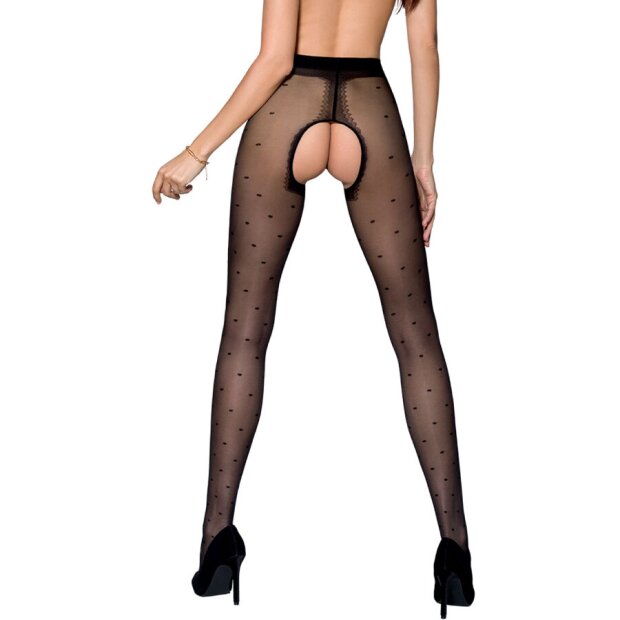 Passion Tiopen 018 Stocking Black (20 DEN) XS/S - M/L
