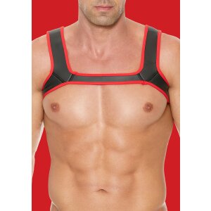 Shots Ouch! Neopren-Gurtzeug rot S/M - L/XL