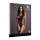 Fence Net Suspender Bodystocking Black Onesize - Queensize