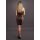 Knee-Length Lace und Fishnet Dress Black Onesize - Queensize
