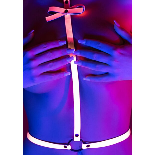 Seductive Harness with Bow S/M - L/XL