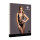 Le Désir Bodystocking with Accentuated Lines Black Onesize - Queensize