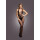 Le Désir Bodystocking with Accentuated Lines Black Onesize - Queensize