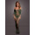 Lace Long-Sleeved Bodystocking Green Onesize - Queensize