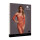 Lace Long-Sleeved Bodystocking Red Onesize - Queensize