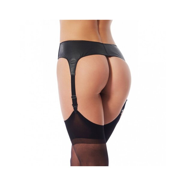 Rimba - Suspender belt with lace-up front - S - XL