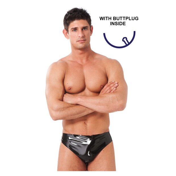 Rimba - Mens Briefs with buttplug inside (10 x 3.5 cm) - S - XL