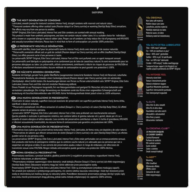 SKYN Latex-free condom mix