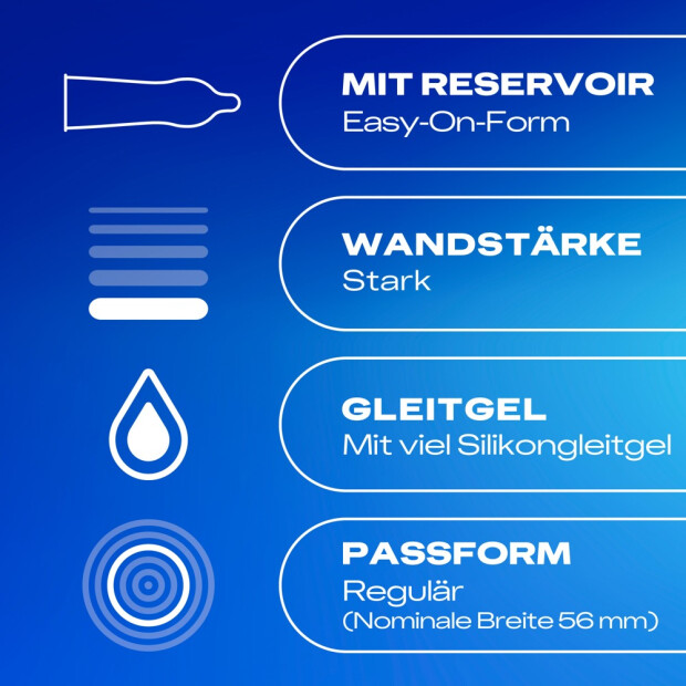 Durex Préservatifs transparents sans latex