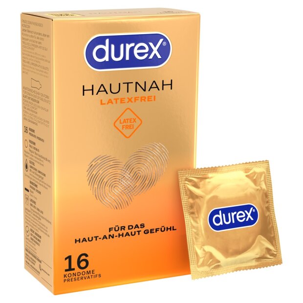Durex Transparent latex-free condoms