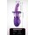 Pipedream G-spot vibrator with vulva suction cup Purple