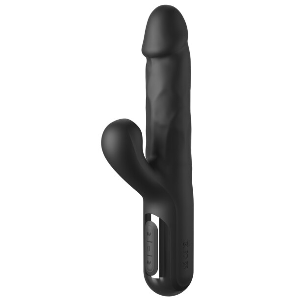 Fetish Fantasy Vibrator mit kraftvoller Stoßfunktion Schwarz