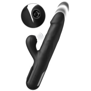 Fetish Fantasy Vibrator with powerful thrust function Black