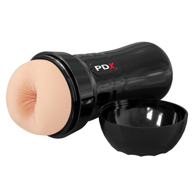 Pipedream masturbator with a detailed anus look Black