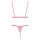 Cottelli Collection Soft bra and briefs set Pink S/M