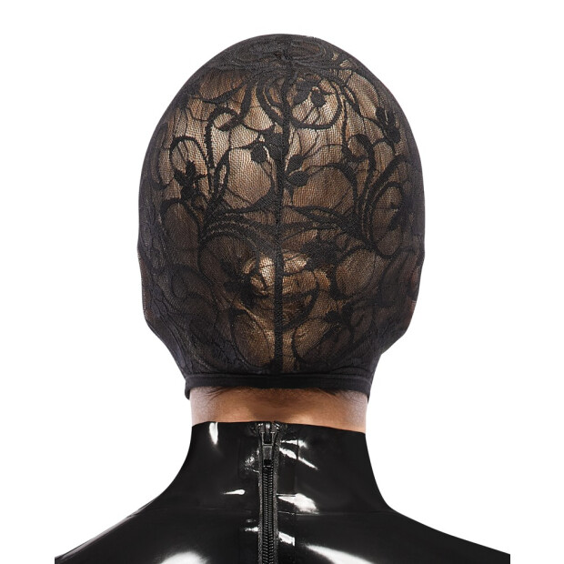 You2Toys Kopfmaske mit Spitzen Schwarz