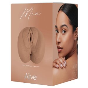 Alive Mia Super Masturbator 860 g 14,6 cm Hellbraun