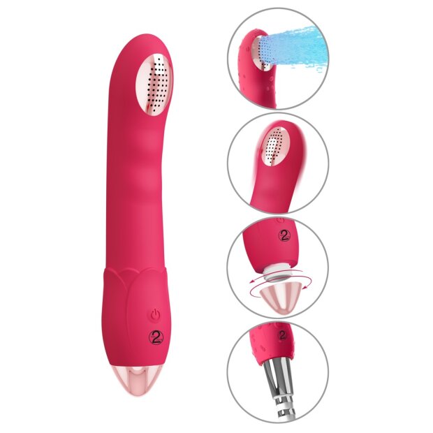You2Toys Vibrator als Duschaufsatz 20,1 cm Pink