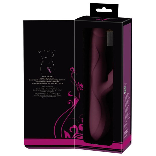 You2Toys Vibromasseur avec stimulation clitoridienne, 3 fonctions, violet