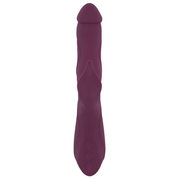 You2Toys Vibromasseur avec stimulation clitoridienne, 3 fonctions, violet