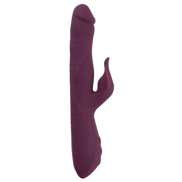 You2Toys Vibromasseur avec stimulation clitoridienne, 3 fonctions, violet