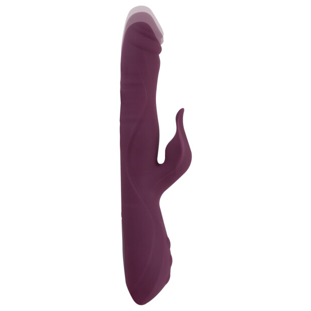You2Toys Vibromasseur avec stimulation clitoridienne, 3 fonctions, violet