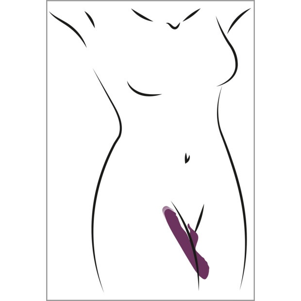 You2Toys Vibromasseur avec stimulation clitoridienne, 3 fonctions, violet