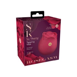 Secret Kisses Rosegasm So Thorny Lay-On Vibrator Pink 8.3 cm
