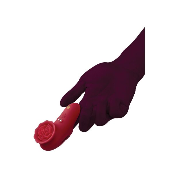 Secret Kisses Rosegasm Playful Finger Vibrator Pink 8.8 cm