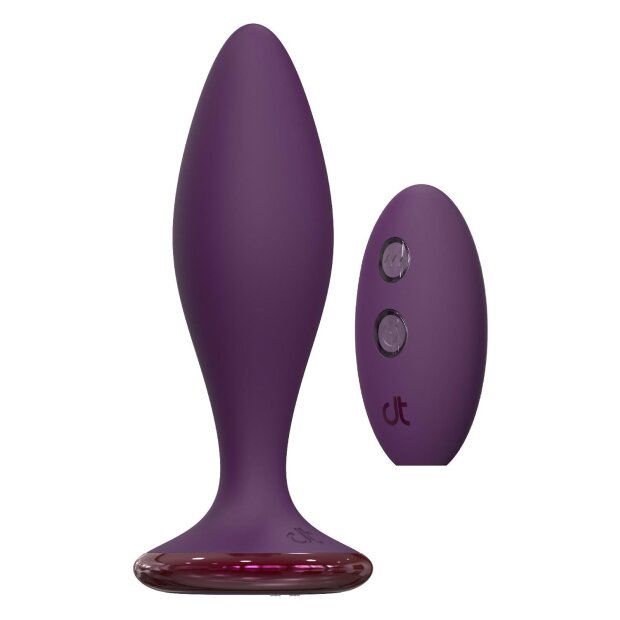 Dream Toys Vibromasseur anal avec télécommande sans fil Violet