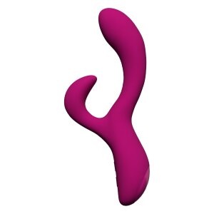 Blush Vibrator mit Klitorisstimulation Rosa