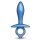 B-Vibe Plug prostatique en silicone Bleu