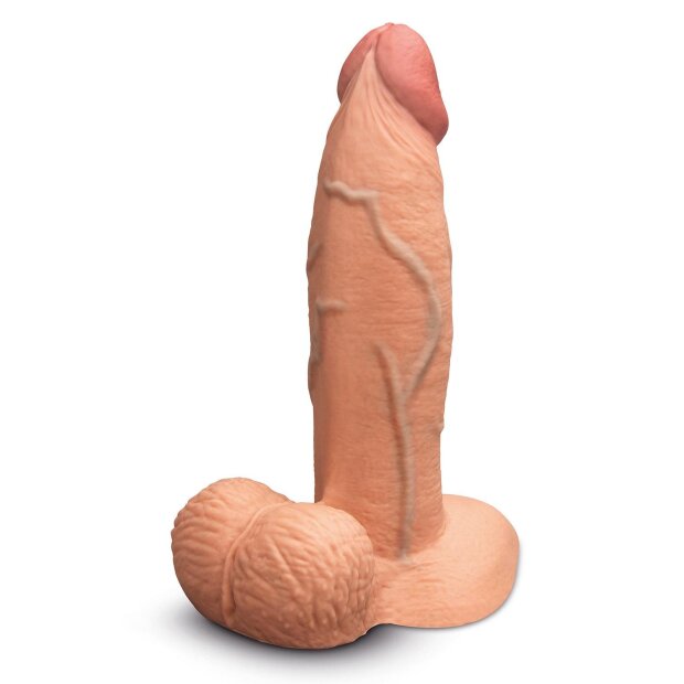 B-Vibe Slipskin gode large beige 17,8 cm