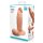 B-Vibe Slipskin gode large beige 23 cm