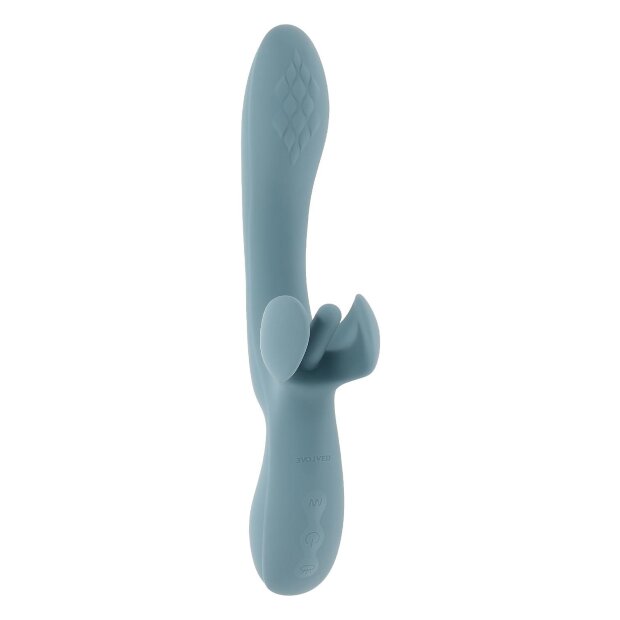 Evolved Take Your Flick Vibromasseur Rabbit Bleu 24,2 cm