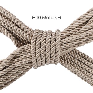 Ouch! Polyester Bondage Seil 10 m Gold
