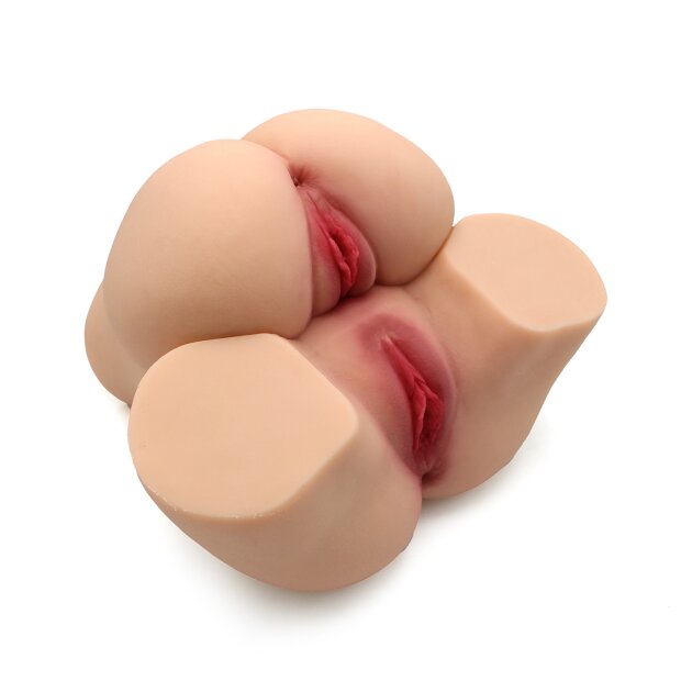 Kiotos Masturbator Double Pussy & Ass Beige 5,6 kg