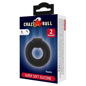 Crazy Bull Kayke Model 2 Penisring Schwarz Ø 2,5 cm