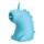 ER Snowflake Unicorn Massager with Licking Tongue Blue