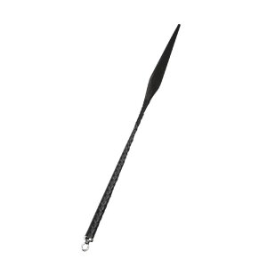 RISE Pulse Devil’s Tongue Peitsche Leder Schwarz 65 cm