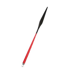 RISE Pulse Devil’s Tongue Peitsche Leder Rot 65 cm