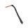 Rise Long Flogger with Soft Ends Red 108 cm