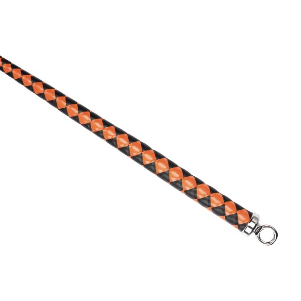 Rise Feather Slim Noir Orange 131 cm