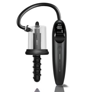 Realov Prostatamassager mit Analplug ⌀ 2,8 cm Schwarz