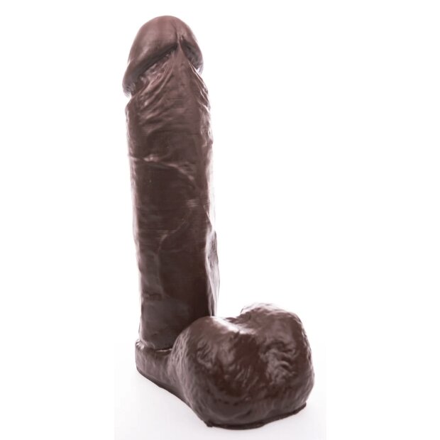 Hung System Lil Realistischer Dildo M Braun 20 cm