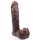 Hung System Lil Realistic Dildo XL Brown 28 cm
